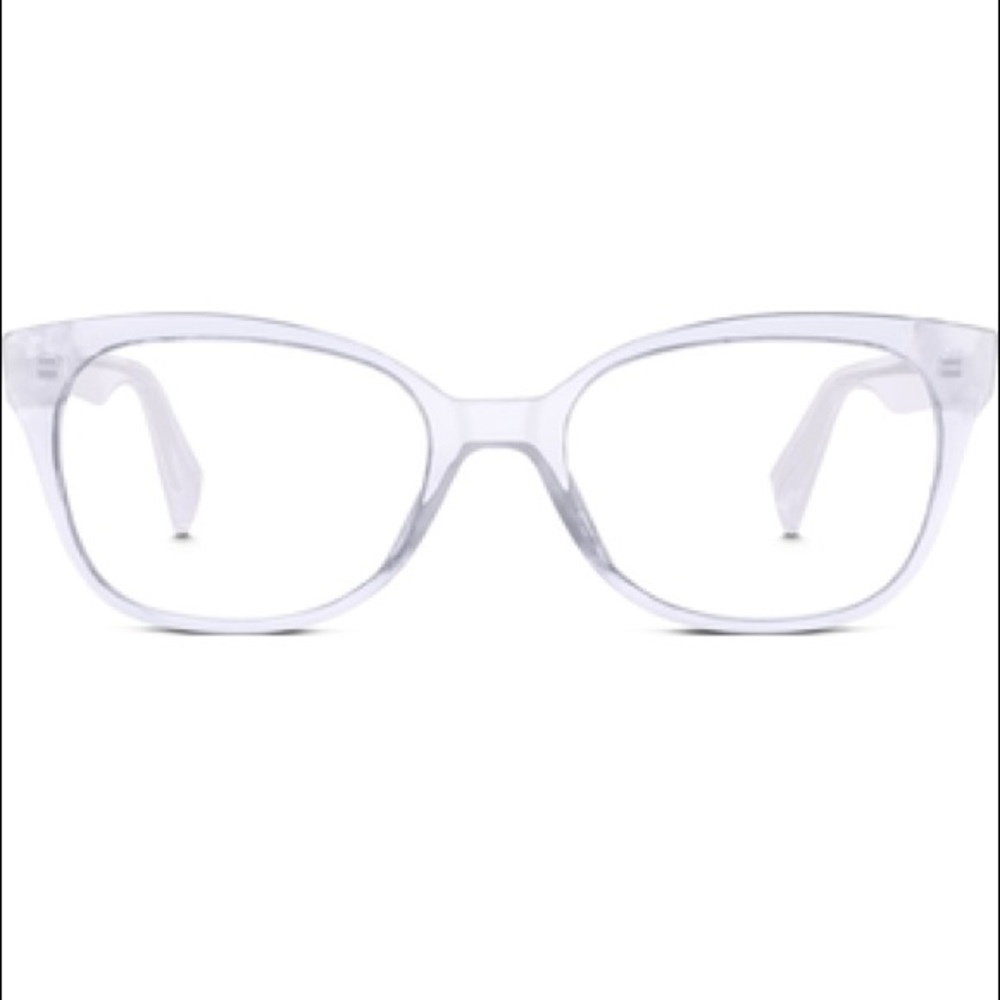 Warby Parker Collis in Lavender Crystal Frames - Discontinued
